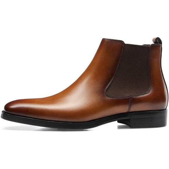 Mens Chelsea Boots Leather Dress Boots for Men main image 6